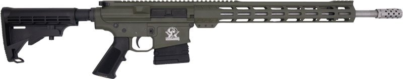 Great Lakes Firearms .308 Winchester Rifle .308 Win 10rd Magazine 16" Stainless Barrel 15" MLOK Rail ODG Finish