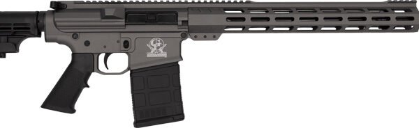 GLFA AR-15 Rifle .308 Win 10rd Magazine 18" Stainless Barrel 15" MLOK Rail Tungsten/Nitride Finish