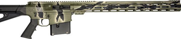 GLFA 300 Win Mag Rifle .300 Win Mag 5rd Magazine 24" 5/8x24 Threaded Barrel Pursuit Green Camo Stainless Steel
