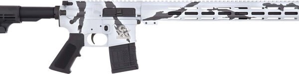 GLFA .223 Wylde Rifle .223 Wylde 30rd Magazine 16" Threaded Barrel Snow Camo with 15.25" Handguard