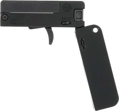 Trailblazer Firearms LifeCard Handgun .22LR Single Action 2 1/2" Barrel Black