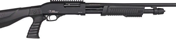 IVER JOHNSON PUMP 20GA 3" - 24" PISTOL GRIP BLACK SYNTH.