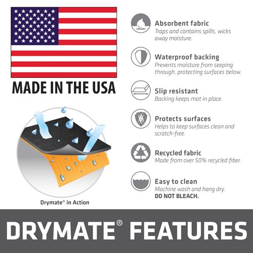 Drymate Cleaning Pad 16X59" - Rifle Size Charcoal - Image 2