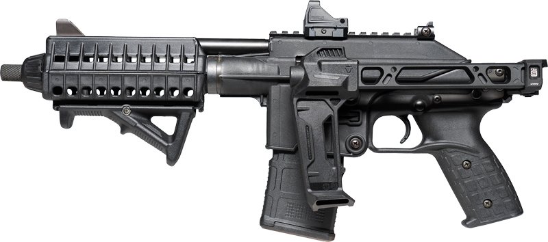 Kel-Tec PLR16 Defender Handgun .223 Rem/5.56mm 10rd Magazine 9" Barrel Viridian RFX11 Red Dot & Strike Industries Brace - Image 2
