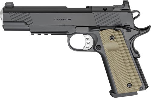 Springfield 1911 Operator AOS - 9mm 5" 9rd Triutium Black - Image 2