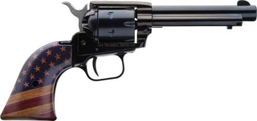 Heritage Rough Rider Handgun .22LR 4.75" Barrel Blued US Flag Grips