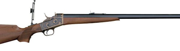PEDERSOLI CREEDMOOR LR 45-70 - ROLLING BLOCK 30" OCT. WALNUT