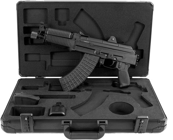Arsenal SAM7K AK Pistol 7.62x39mm US Furniture 30rd Mag Hard Case