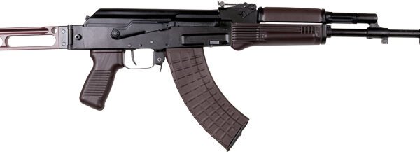 Arsenal SAM7SF 7.62x39mm Semi-Auto AK-47 Plum Rifle with Aluminum Side Folding Stock with Cheek Rest & QD Points