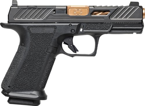 Shadow Systems Optics Ready MR920 Handgun 9mm Luger 15rd Magazine 4" Bronze Barrel Black Elite Slide