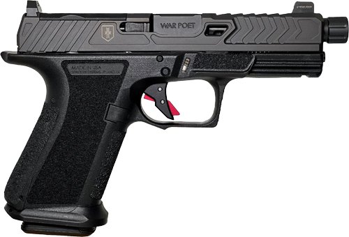 Shadow Systems SS-1075 Warrior Poet MR920 Elite 9mm 4.5" 15+1 Black Nitride/Threaded & Fluted Barrel Optic Ready