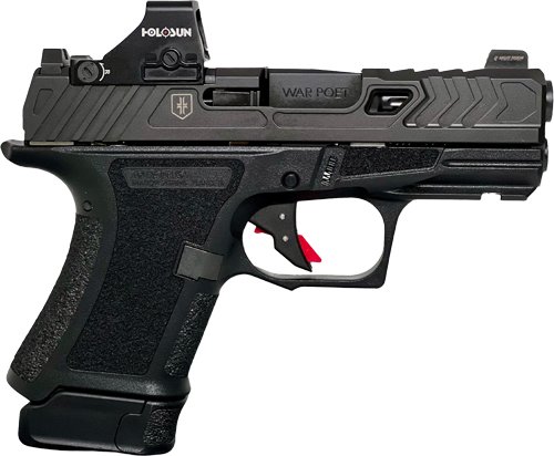 Shadow Systems CR920 WAR Poet Handgun 9mm Luger 13rd Magazines(2) 3.41" Fluted Barrel w/Holosun 507K