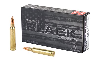 Hornady Black Rifle Ammunition 5.56mm NATO 62 gr FMJ 3060 fps 20/ct