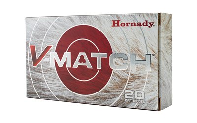 HORNADY V-MATCH 6MM ARC - 80GR ELD-VT 20RD 10BX/CS
