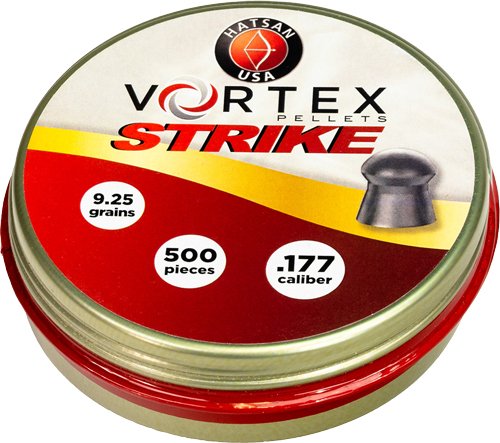 HATSAN VORTEX STRIKE PELLETS - 177 9.25GR 500 PER TIN