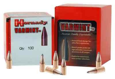 Hornady Traditional Varmint Bullets .30 cal .308" 110 gr SP 100/ct