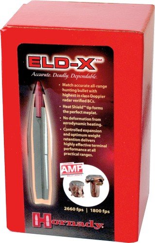 Hornady ELD-X Bullets with Heat Shield Tip .30 cal .308" 220 gr 100/ct