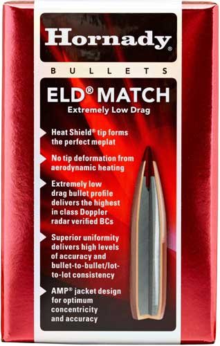 ELD Match Bullets - .30 cal, 195 Grain, 100/Bx