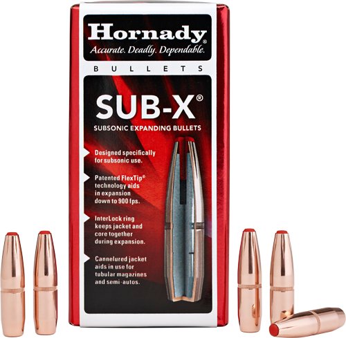 Hornady SUB-X Bullets 7.62X39 .3115" 255 gr 100/rds