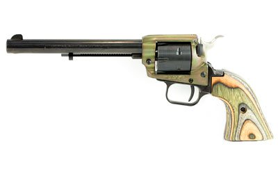 Heritage Rough Rider .22LR 6rd Capcity 6.5" Barrel Case Hardend Camo Laminate