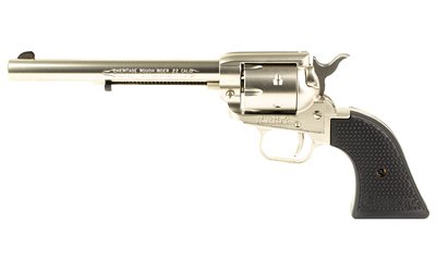 Heritage Rough Rider Handgun .22 LR 6rd Capacity 6.5"" Barrel Black Poly Stars