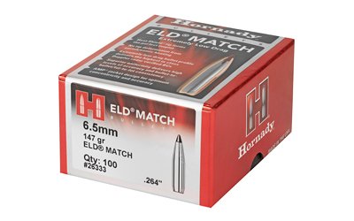 Hrndy ELD-M 6.5mm .264 147gr 100ct - Image 3