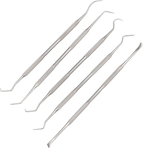 KLEENBORE 5PC GUN PICK TOOL - SET STAINLESS DOUBLE ENDED