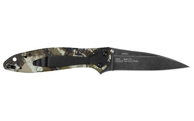Kershaw Leek 3" Kings Camo Blkwash - Image 2
