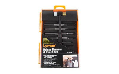 LYMAN DELUXE HAMMER & PUNCH SET