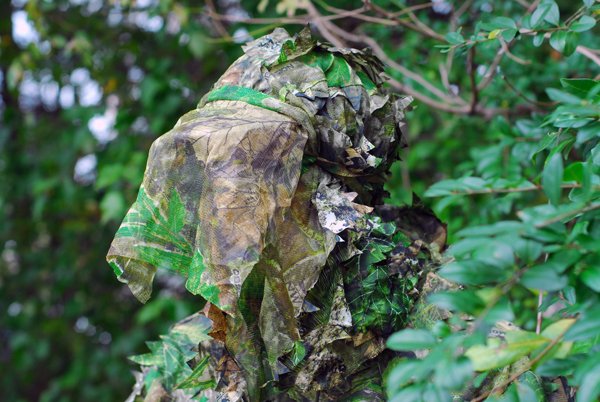 TITAN 3D LEAFY FACE MASK MOSSY - OAK OBSESSION NWTF