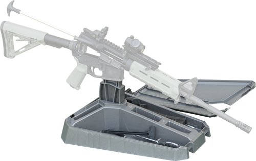 MTM MSRMS ArmAR Modern Sporting Rifle Maintenance Stand for AR-15 | DMPS Stule | AR-10 Grey