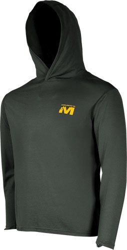MUDDY DV8 STONEWOOL 200 HOODIE - BASE LAYER PEAT MOSS X-LARGE