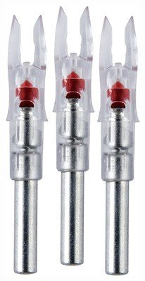 NOCKTURNAL LIGHTED NOCK - GT-SERIES RED 3/PACK