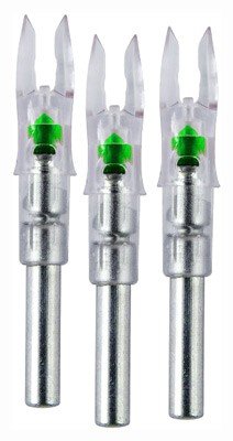 NOCKTURNAL LIGHTED NOCK - GT-SERIES GREEN 3/PACK