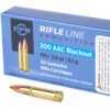 PPU 300 BLK FMJ 125gr 20/1000