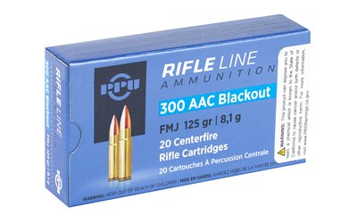 PPU 300 BLK FMJ 125gr 20/1000 - Image 2