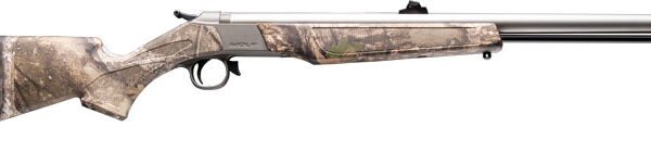 CVA WOLF V2 209M 50CAL 24" - FIBER OPTIC SS/REALTREE APX