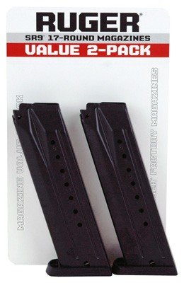 MAG RUGER SR9/9C/9E/PC 9MM 17RD 2PK