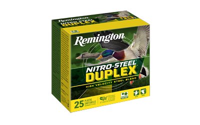 Remington Nitro-Steel Duplex Shotshells 12ga 3" 1-1/4oz 1450 fps #2 & #4 Shot 25/ct