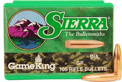Sierra GameKing Rifle Bullets 6mm .243" 85 gr HPBT 100/ct