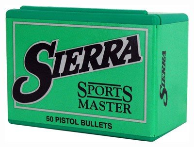 Sierra Tournament Master Handgun Bullets .355/9mm .355" 95 gr FMJ 100/ct