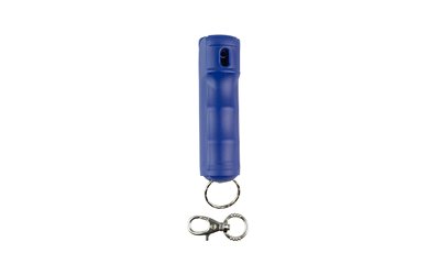 SABRE PEPPER GEL WITH FLIP TOP - SAPPHIRE BLUE W/RING 25 BURSTS