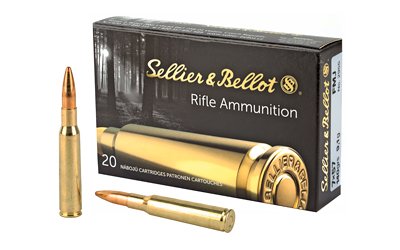 Sellier & Bellot 7X57mm Mauser Ammunition SB757A 140 Grain Full Metal Jacket 20 Rounds