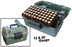 MTM Deluxe Shotshell Case Dual Gauge 100 Rounds Wild Camo