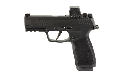 Sig Sauer P365 XMACRO Handgun 9mm Luger 17rd Magazines (2) 3.7" Barrel Black Night Sights with Romeo-X