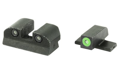 XRAY3 SIGHT SET DAY/NIGHT NO 6 GRN FRT NO 8 REAR SQ NOTCH