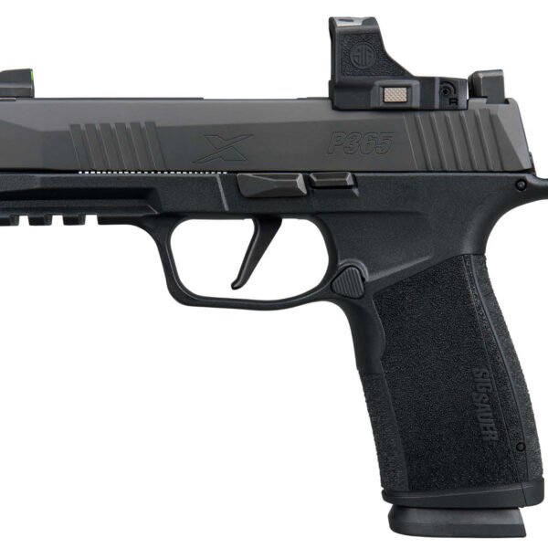SIG P365X MACRO 9MM 3.7" XRAY3 - W/ROMEO-RS OPTIC (2)17RD BLACK