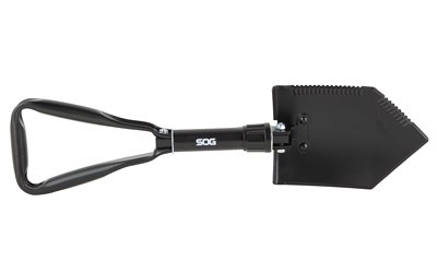 SOG XL ENTRENCHING TOOL BLK W/SHEATH