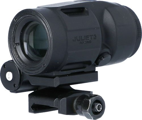 Sig Sauer Juliet3-Micro Magnifier - 3x22mm Push Button with Spacers - Black