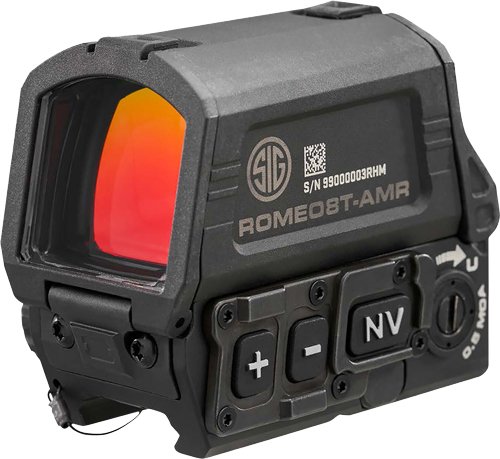 Sig Sauer Romeo8T-AMR Red Dot Sight 1x40mm Quad Ballistic Circle Dot 2.0 Black